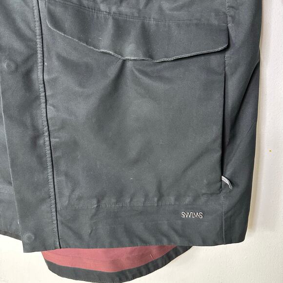 Swims Toronto Zurich Parka Men's XL Black Hood Waterproof Primaloft Liner Jacket - Picture 6 of 12